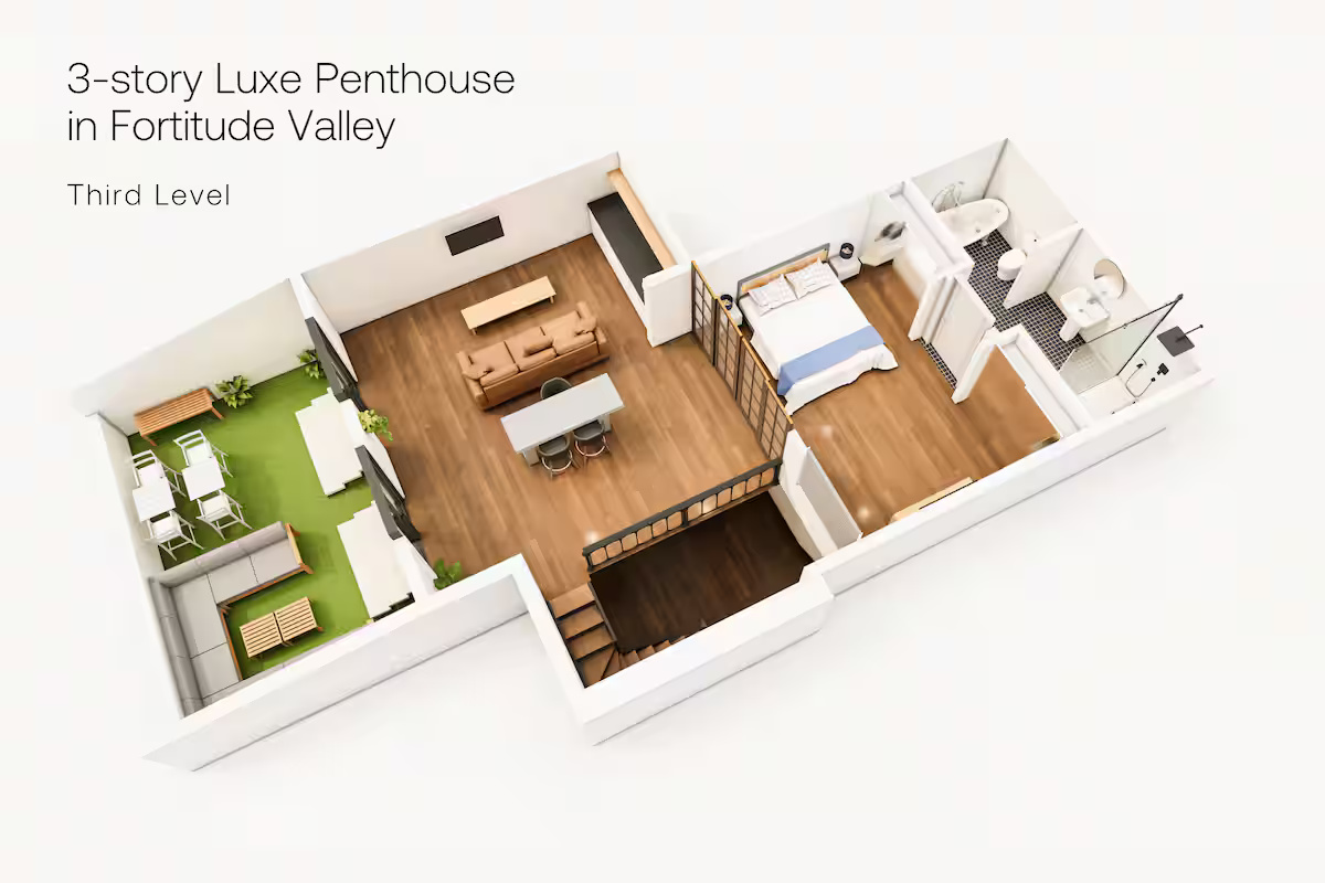 Huge 3-storey Luxe Penthouse 76