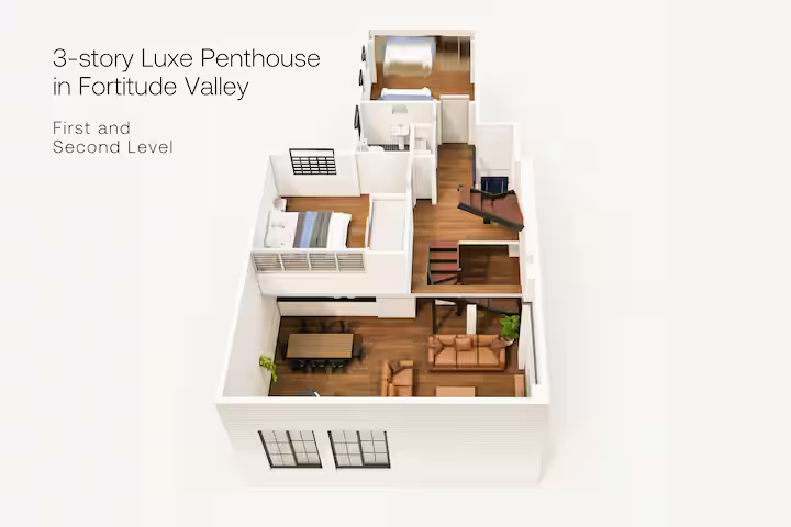 Huge 3-storey Luxe Penthouse 78