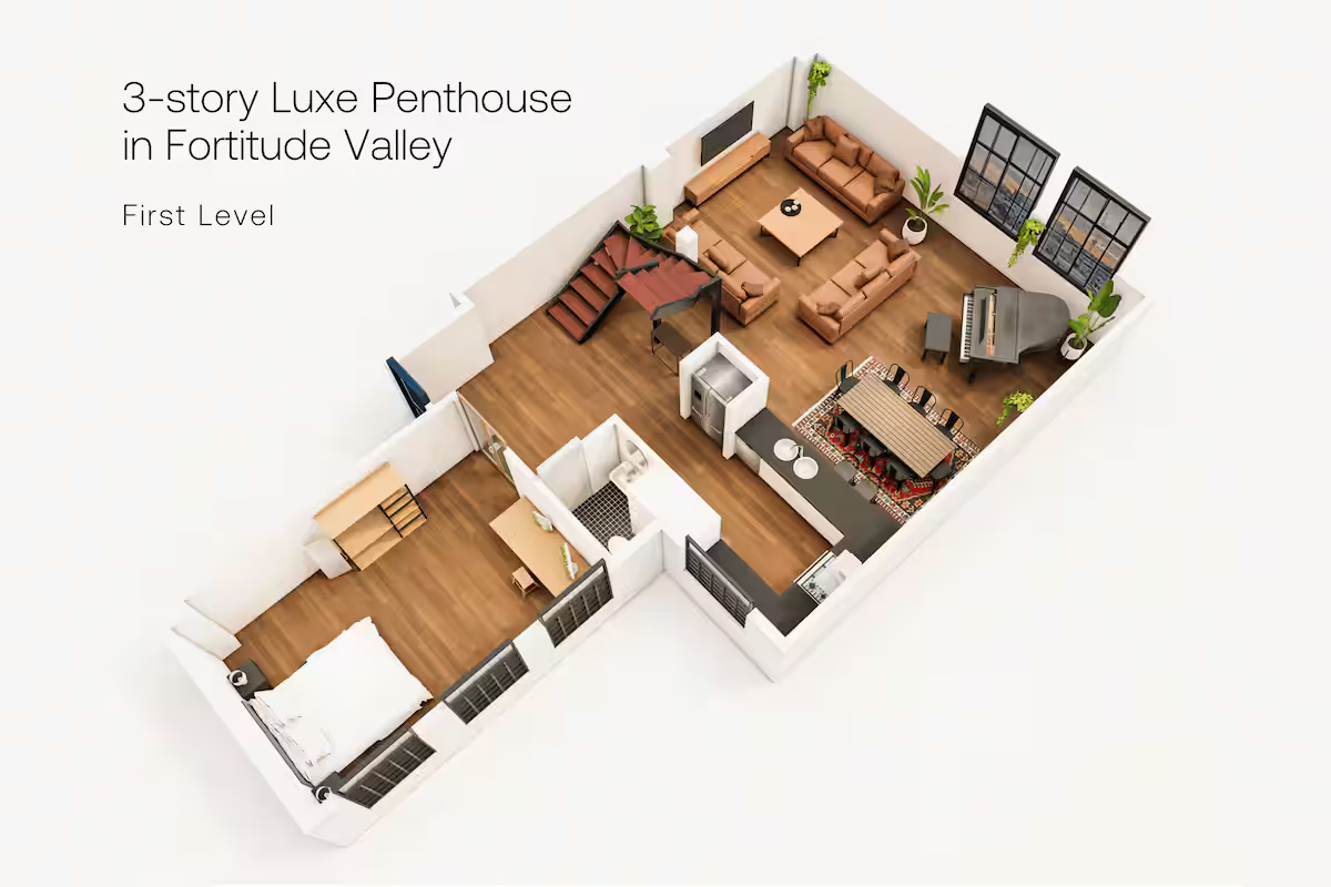 Huge 3-storey Luxe Penthouse 79