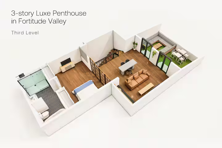 Huge 3-storey Luxe Penthouse 80