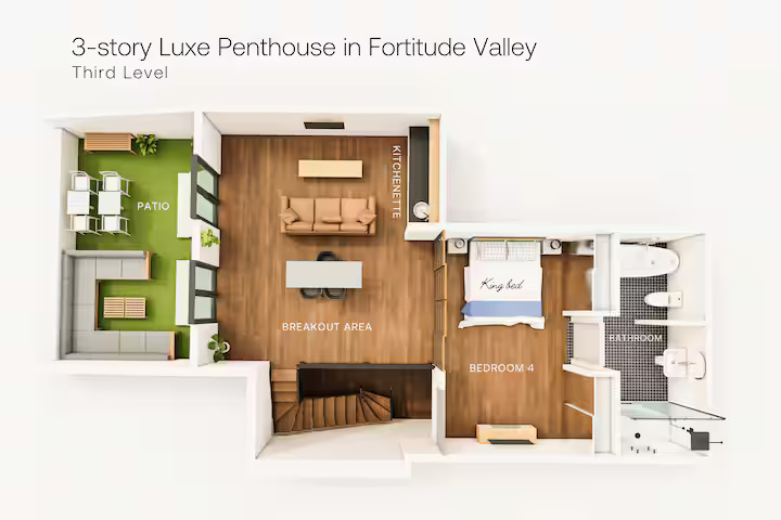 Huge 3-storey Luxe Penthouse 81
